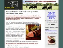 Tablet Screenshot of h-beef.com